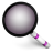 Magnifier Purple Icon 48x48 png